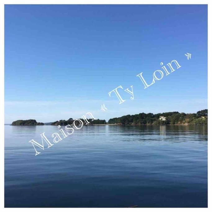 Logonna-Daoulas Villa Ty Loin Vue Mer 8 Personnes מראה חיצוני תמונה